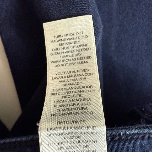 Chico's Women's The Platinum Jegging Jeans Dark Blue Size 4 (Chico's 0) - Picture 5 of 11